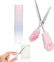 Child Safe Scissors, Cat-Paw Shaped, Craft Child-Friendly Design With Protective, Student Tip Scissors, Handed Small School Scissors For Toddler Students Teachers