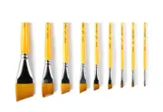BABARA Artist Painting Paint Brushes Angular Flat Brush 2950 Series