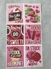 Scratch-n-sniff Valentines 12 Piece Total Greenbrier Be Mine You’re So Sweet