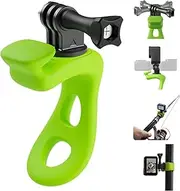 Camera Flexible Mount, Wrap Band for DJI Action 5 Pro 4 3, GoPro Hero13 12 11 10 9, Insta360 X4 GO3 GO 3S Ace, DJI Osmo Pocket, Bike Motorcycle Handlebar Roll Bar, Tube Clip Holder Attach Accessories