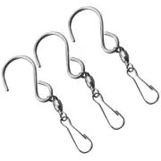 8 Pcs Crystal Hooks Wind Chimes Hooks Flower Pots Hooks