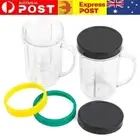 6Pcs Parts Replacement 16OZ Cups for 250W Magic Bullet Blender MB1001 AU Stock