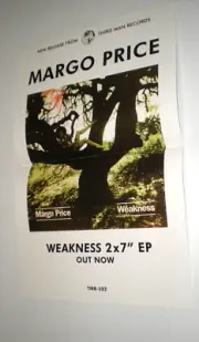 POSTER by MARGO PRICE weakness Original Promo for the band release album art 9