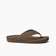 REEF Ojai Men's Suede Sandals Flip Flops FOSSIL Size 10 BNIB