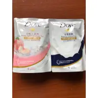 在飛比找蝦皮購物優惠-多芬沐浴乳補充包580克-650g（白桃，茲養，小黃瓜，舒敏