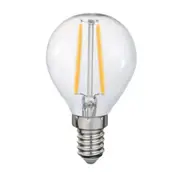 4w LED E14 Fancy Round Globe Warm White 2700k, Cool White 4500k 5520032, 5520033