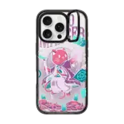 iPhone 16 Pro Impact Ring Stand Case MagSafe Compatible Nekomancer