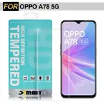 XMART FOR OPPO A78 5G 薄型 9H 玻璃保護貼-非滿版