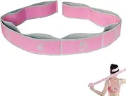 Stretching Strap, Gymnastics Stuff, Dance Equipment, Dance Equipment, Gymnastics Stretch Band, For Trainer in Gymnastics Training,Yoga,Latin(Pink)