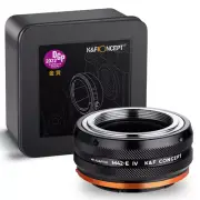 K&F Concept Adapter Pro IV M42 Screw Lens to Sony E Mount NEX a7R3 A7IV A7S a7c