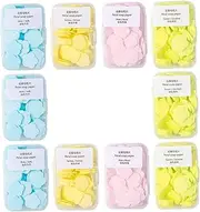 KICHOUSE 16 Boxes of Hand Soap Slices Compact Travel Soap Flakes for On-The-Go Disposable Soap Sheets for Business Trips Tours Camping Home