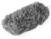 WS-S1000 Furry Outdoor Deadcat Windscreen for Shotgun Microphones up to 7-inc...