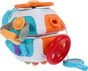 Busy Cube for Toddlers Educational Activity Cube Boys and Girls Travel Toy Infants Early Education Toys Hand-Eye Coordination Toy