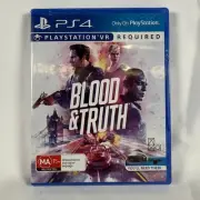 Blood & Truth VR - Sony PlayStation 4 PS4 - VR Required Game