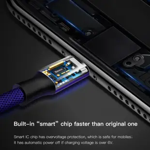 倍思 USB 快充線適用於 iPhone Xs Max Xr X 11 8 7 6 6s 5S iPad
