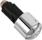 TOPPERFUN Universal Motorcycle Handlebar End Caps Solid Iron for Motorbike Handlebar Modification Easy Install Enhance Bike Appearance