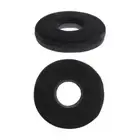 2pcs Memory Foam Coccyx Car Office Chair Seat Cushion Back