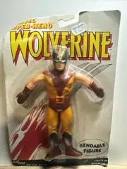Just Toys WOLVERINE Bendable Figure, comes sealed in package 6" TALL