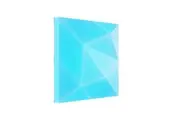 2pc Nanoleaf Blocks Add-On Kit Textured Squares Large Light Panel Sky Blue