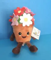 BUILD A BEAR Flower Plant Pot BUDDIES SMALL FRYS BNWT PLUSH