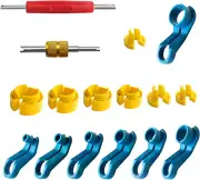 16PCS Fuel Line Disconnect Tool Set for 1/4 to 7/8 Inch Lines
