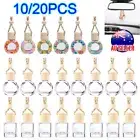 Car Empty Perfume Hanging Bottle Air Freshener Diffuser Gadget Ornament 10/20pcs