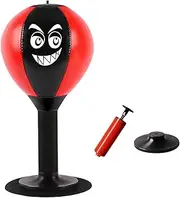 UGPLM Desktop Punching Bag,Reflex Strain and Tension Toys Suction Cup Pressure Valve,Table Desk Boxing Punch Ball for Boxing Exercise, Kids Him