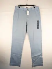 J Crew Pants Mens 32x34 Light Blue Straight Fit Chino
