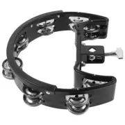 Handheld Tambourine Bells Handheld Percussion Instrument Jingles Hand Bell