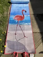 FLAMINGO BEACH / SAND MAT NEW NEVER USED