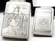 Clannad Nagisa Furukawa 0138/0500 Double Sided Zippo Oil Lighter 2008 MIB Rare
