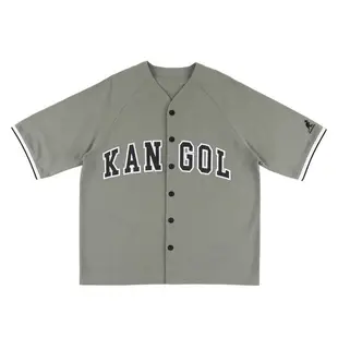 KANGOL 運動上衣 休閒 棒球衣 男女款 中性款 6325147212 灰色