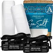 Super Duty Arrays Foot Detox Refill Kit Includes Refill Kit, 2 Stronger Super Duty Arrays, Celtic Sea Salt Fine Ground, Vital Mineral Blend 1/4 Lb. Bag