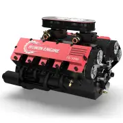 Toyan V8 FS-V800 28cc Engine RTR Nitro Engine Model Kits with Supercharger Nitro V8 Engine and Supercharger Set