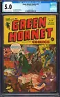 Green Hornet Comics 22 CGC 5.0