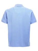 [Polo Ralph Lauren] Polo Ralph Lauren-Logo Shirt Polo Celeste-Uomo L