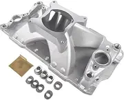 52031 Aluminum Single Plane High Rise Intake Manifold Compatible With SBC 350/400 (1957-1995) - 3000-7500 RPM