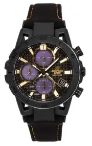 Casio Edifice Sospensione Black Dial Sports Solar 100M Men's Watch EFS-S640ZE-1A