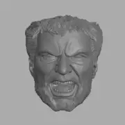Hugh Jackman Wolverine Deadpool 3 v4 custom head for Marvel action figures