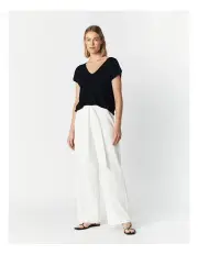 [The Ark Clothing Co.] Cata Top in Black