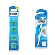 Listerine Ultraclean Flosser Refill Heads Mint Flavor Access Starter Kit Bundle