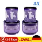 2x HEPA filter for Dyson V12 Detect Slim Absolute accessories with cleaning brus