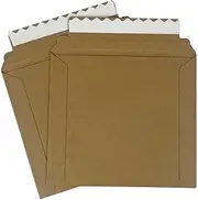7" LP Vinyl Record Strong Rigid Mailer Hard Cardboard Envelope 225 x 205mm (Pack of 10)