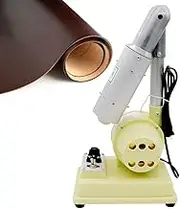 Thread Drying Machine, 7-Speed Temperature Control Knob, Desktop Thread Blowing Machine, 150°-580°C Air Outlet Temperature, for Bag Making, Leather Goods, Belt Making,Hot Air Gun Kit