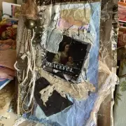 Junk Journal Peaceful Grungy Madonna & Child