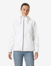 WOMENS KOSTER RAIN JACKET, White | Helly Hansen AU