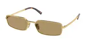 Prada PR A60S 5AK70G Men's Sunglasses Gold Size 59