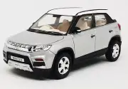 Wheel Force -Bretza SUVs -Mini Silver car, Pull Back -Gift Child Toy -Decoration
