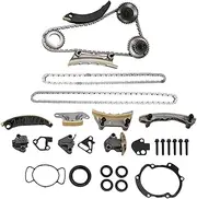 X AUTOHAUX Timing Chain Kit for Chevrolet Traverse for Buick Enclave 3.6L 2009-2016 No.12633451 1 Set