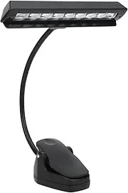 Generic Music Stand Light, Portable Professional Clip on Piano Light with 2 Brightness Levels, USB Rechargeable LED Book Lights for Sheet, Book Reading, Orchestra, Podium, Easel